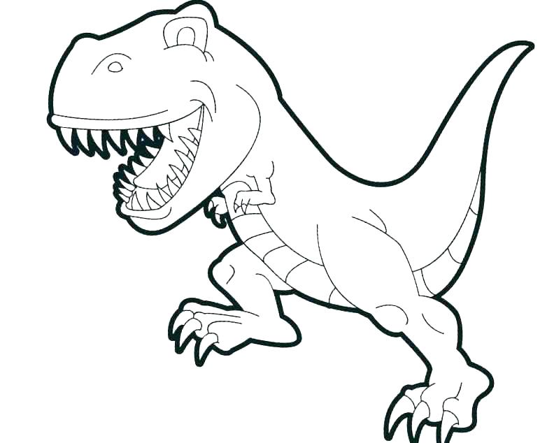 792x634 Baby Dinosaur Coloring Page