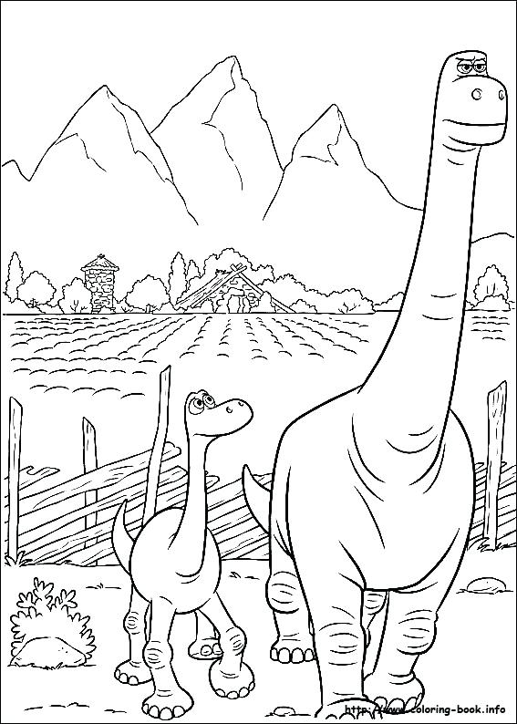 567x794 Dinosaur Printable Coloring Pages