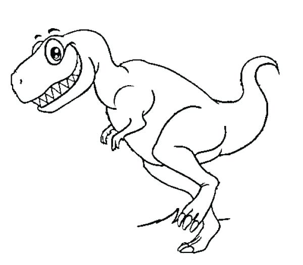 600x526 Dinosaur Coloring Pages For Kids T Dinosaur Coloring Pages
