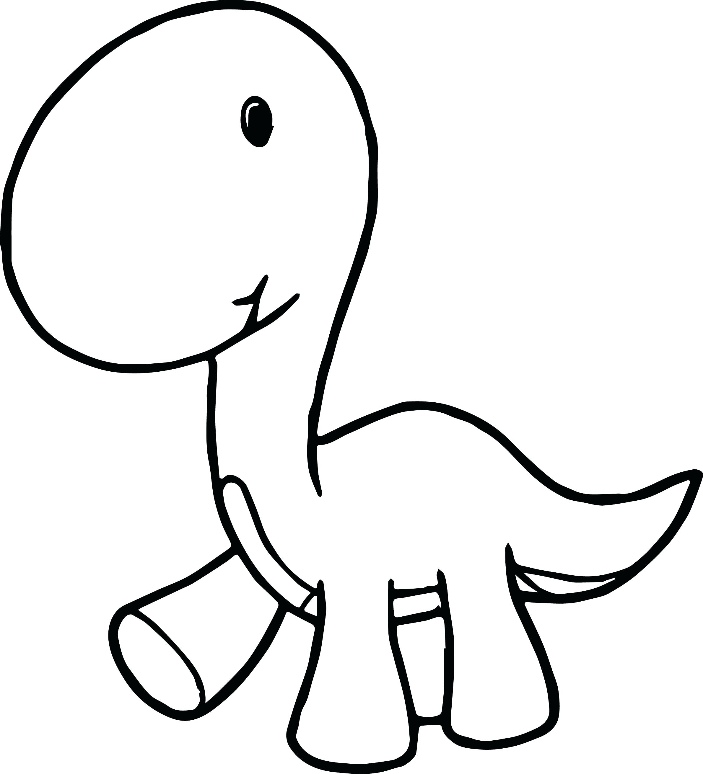 2380x2622 Baby Dinosaur Coloring Pages
