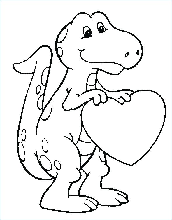 590x754 Coloring Pages For Kids Animals Dinosaurs Head Dinosaur High