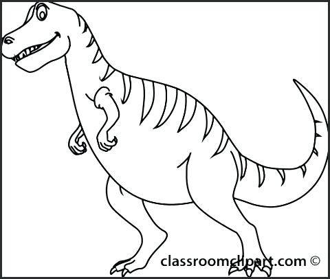 480x406 Dinosaur Outline Coloring Pages Dinosaur Coloring Pages Free