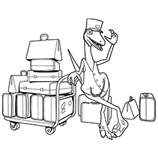 230x230 Top Free Printable Dinosaur Train Coloring Pages Online
