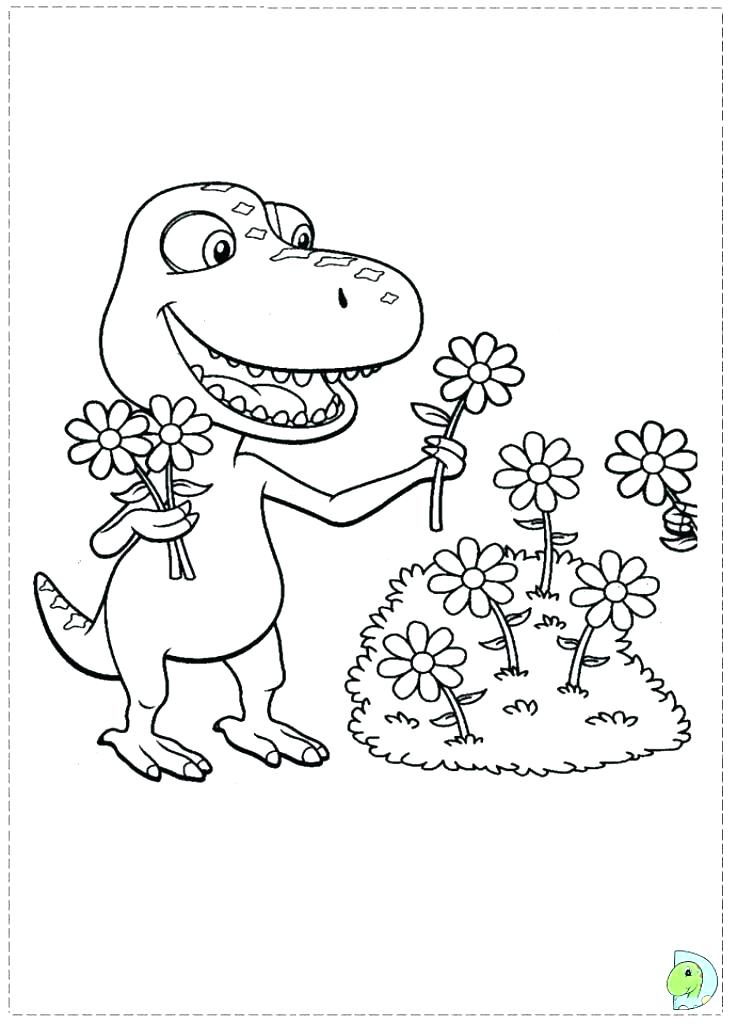 737x1024 Dinosaur Train Colouring Pages