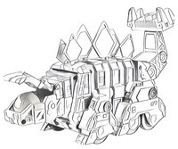 200x167 Coloring Pages Dinotrux Drawing