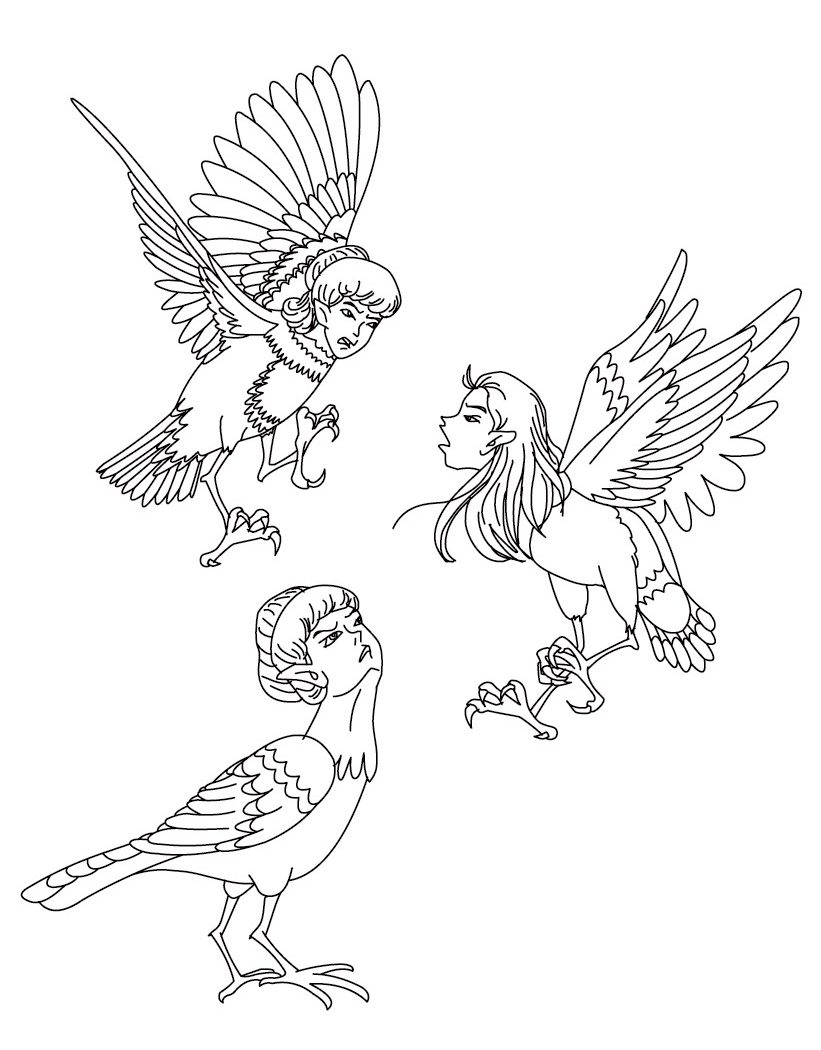 821x1050 Girl Centaur Coloring Pages Colouring Female Sensational Page