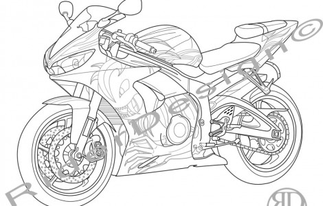 470x300 Yamaha Coloring Page Projects To Try Yamaha
