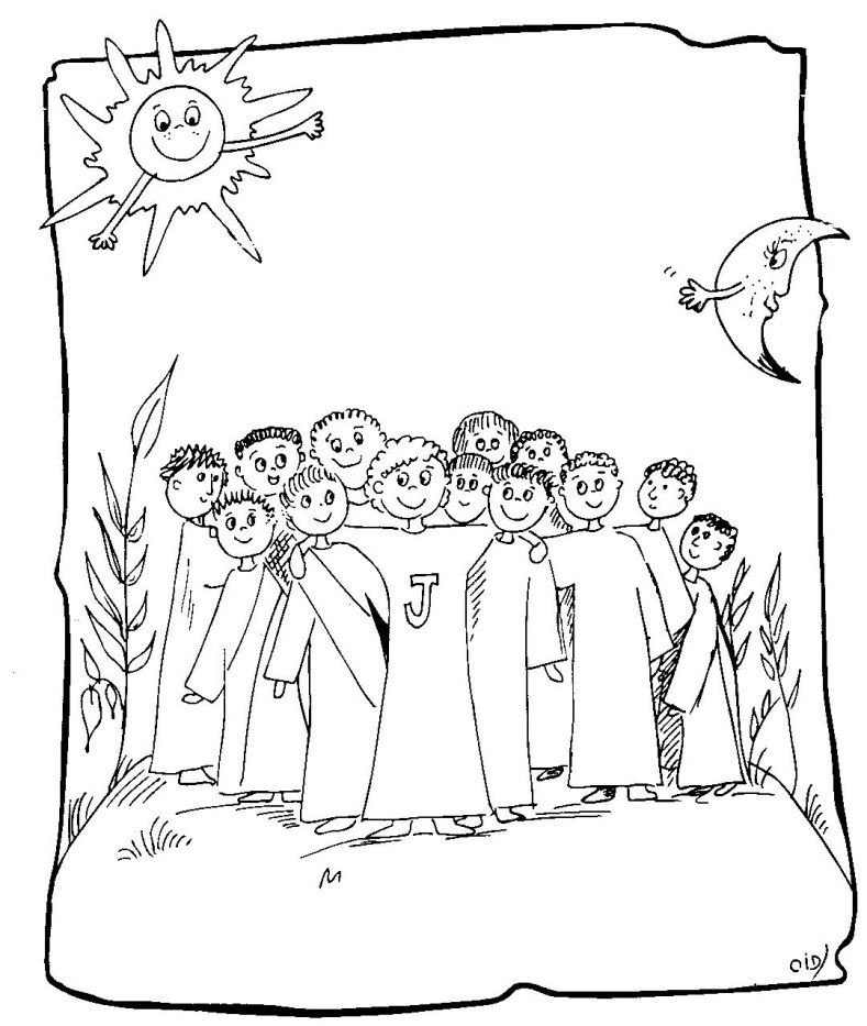 789x933 Disciple Cute Jesus Disciples Coloring Page