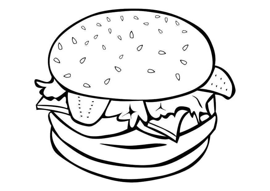 875x620 Food Coloring Pages