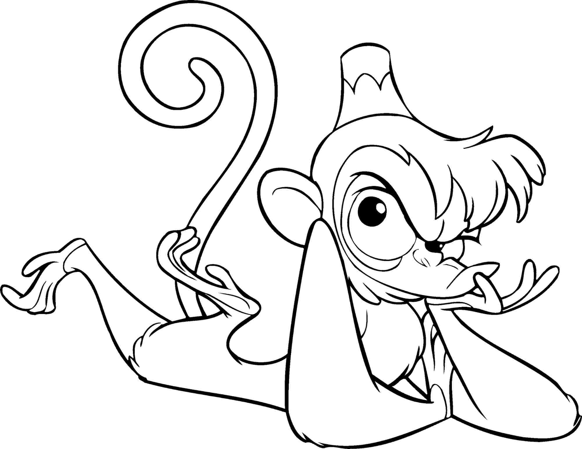 Disney Aladdin Coloring Pages