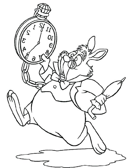 550x694 Coloring Pages Alice In Wonderland In Wonderland Coloring Pages