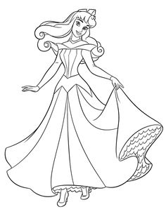 236x305 Top Disney Princess Coloring Pages For Your Little Girl
