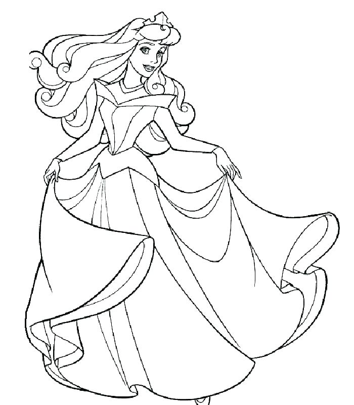 700x800 Princess Sleeping Beauty Coloring Pages Princess Aurora Coloring