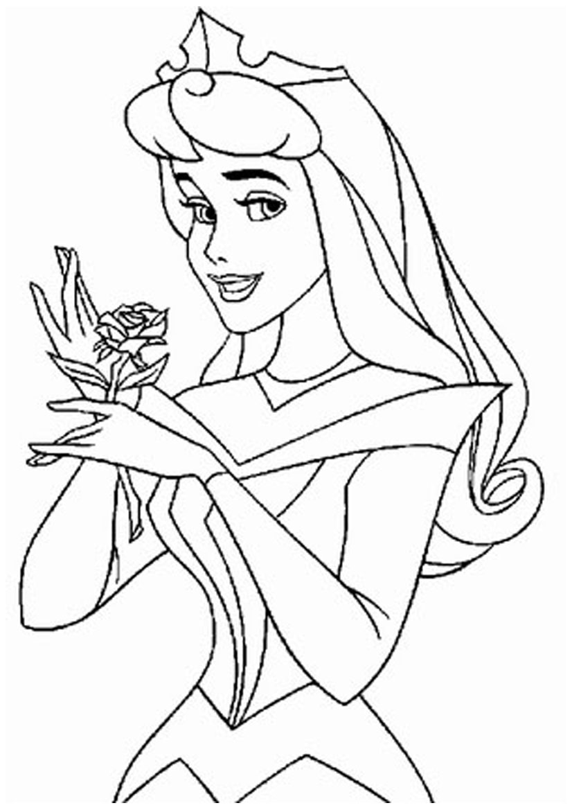 826x1169 Printable Coloring Pages Of Princess Aurora Free Coloring Pages