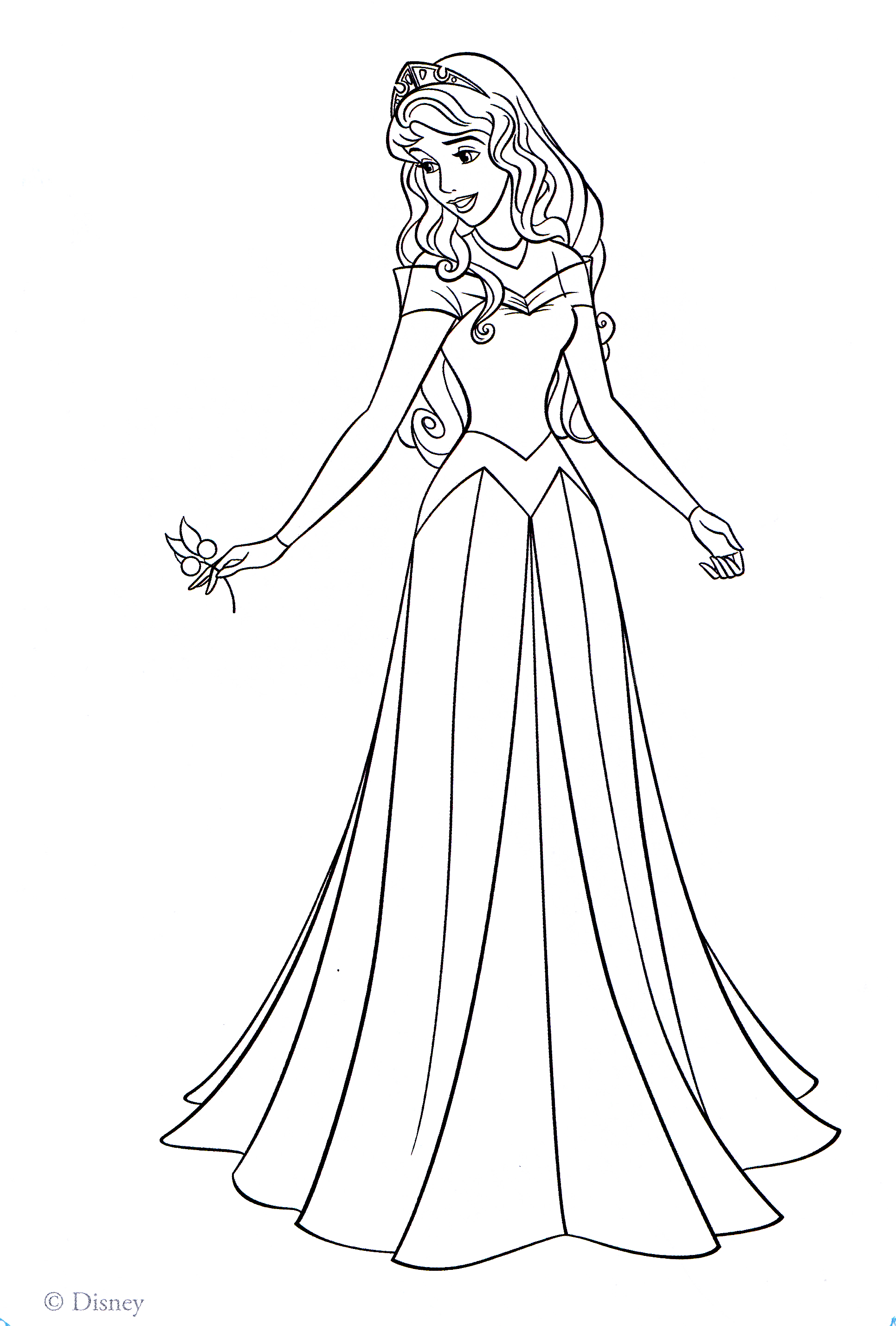 1931x2857 Walt Disney Characters Images Coloring Pages Princess Also Aurora