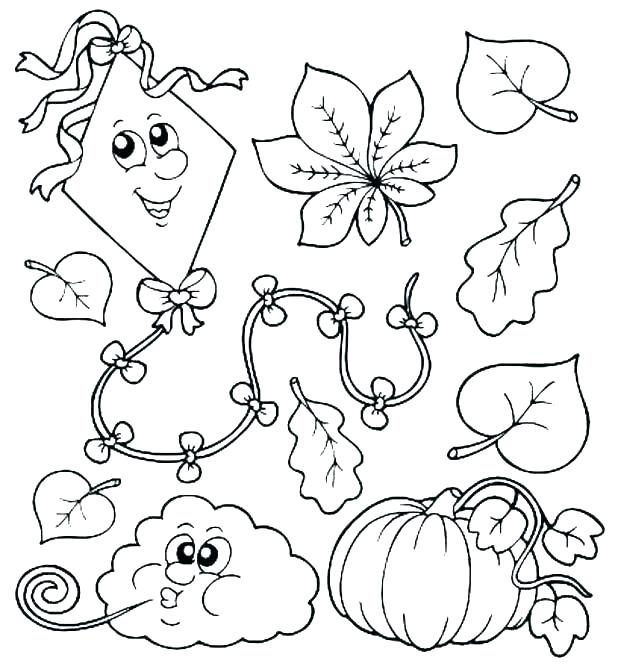 618x666 Disney Fall Coloring Pages Autumn Fall Coloring Page Coloring