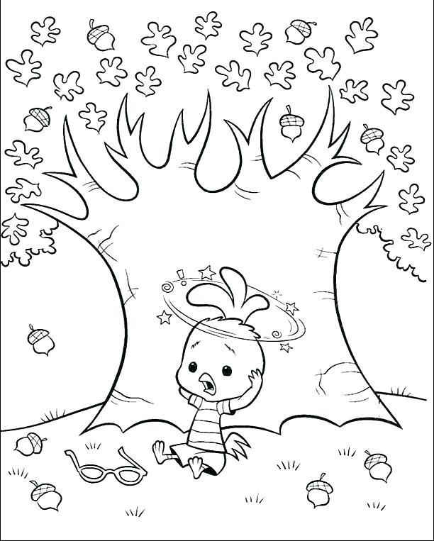612x763 Disney Fall Coloring Pages Fall Coloring Pages Chicken Little