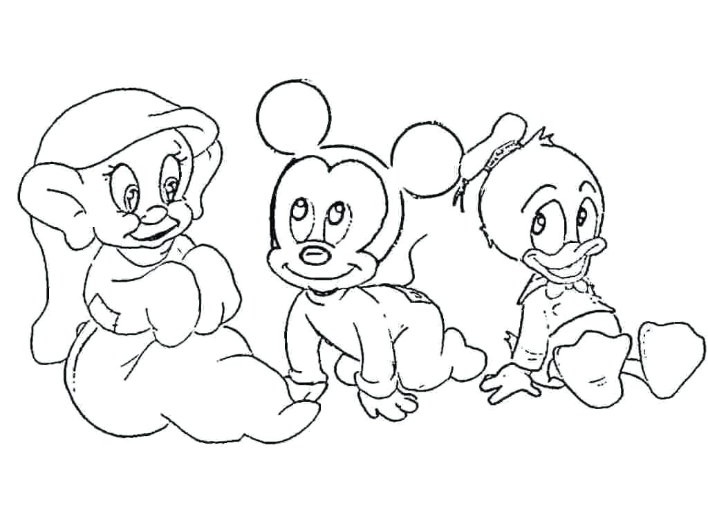 Disney Baby Coloring Pages Printable at GetDrawings | Free download