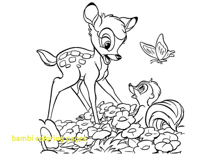 750x531 Bambi Coloring Pages With Bambi Coloring Pages Bing Coloring