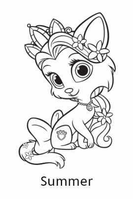 270x405 Disney S Princess Palace Pets Free Coloring Pages And Printables