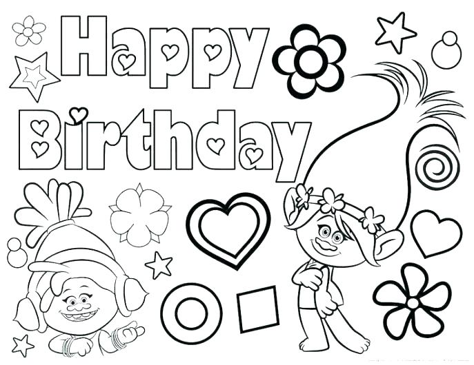 687x530 Disney Birthday Coloring Pages