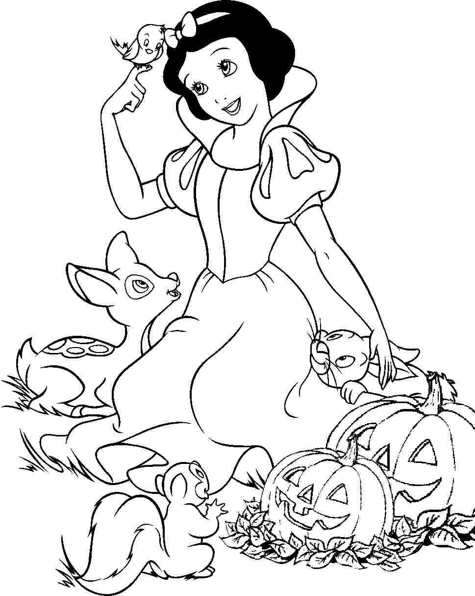 969x1214 Printable Disney Princess Snow White Colouring Pages