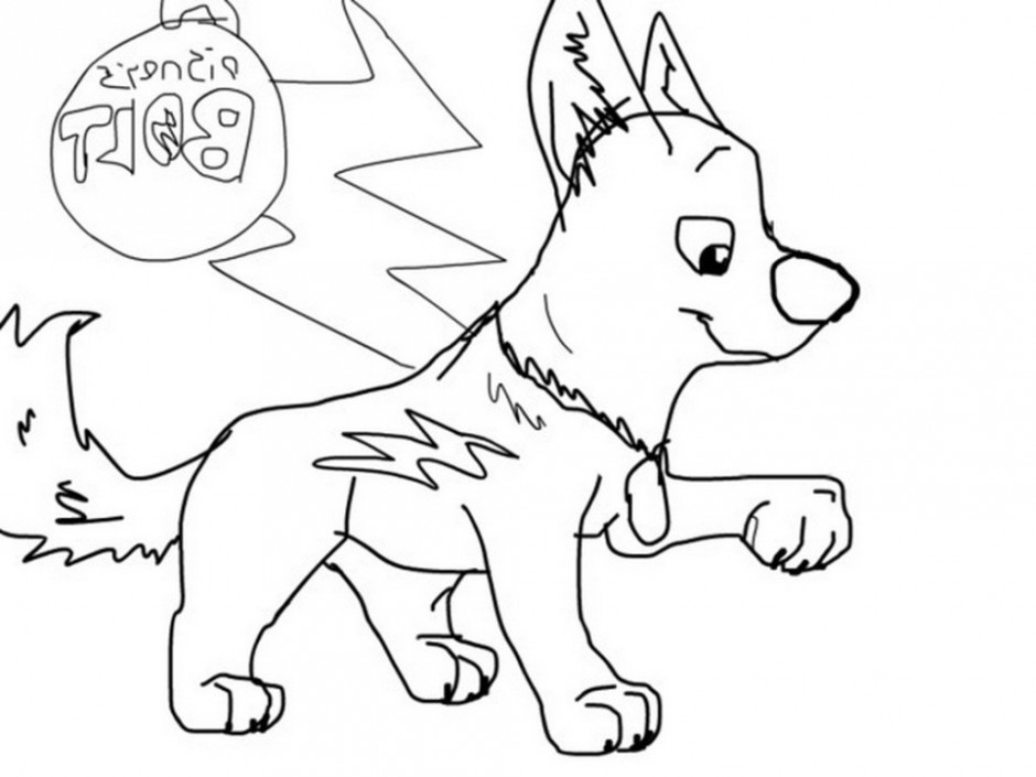 940x705 Bolt Coloring Pages Disney Many Interesting Cliparts