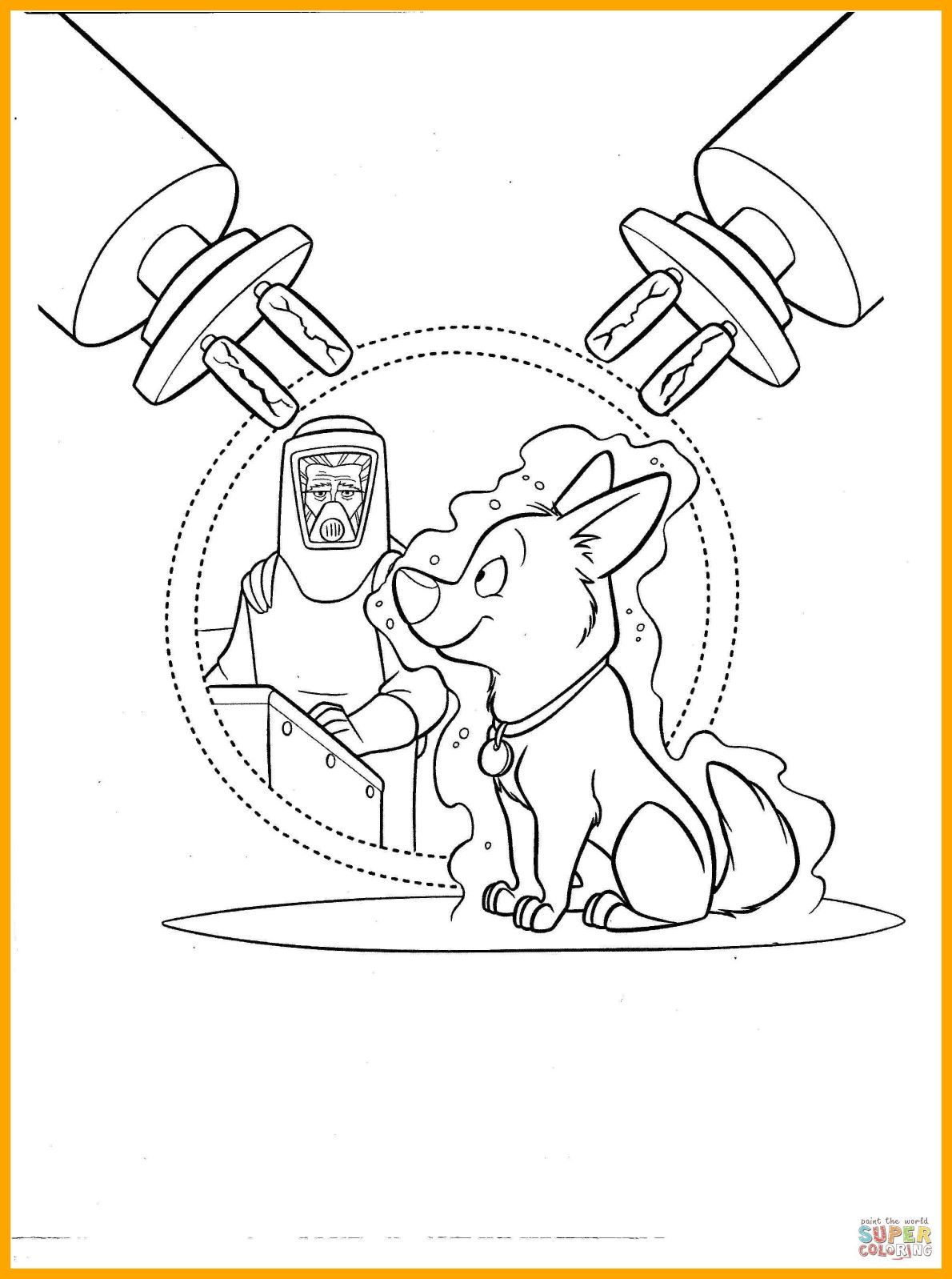 1190x1598 Amazing Bolt Coloring Pages For Kids Vaeritysku Adult Disney Ideas