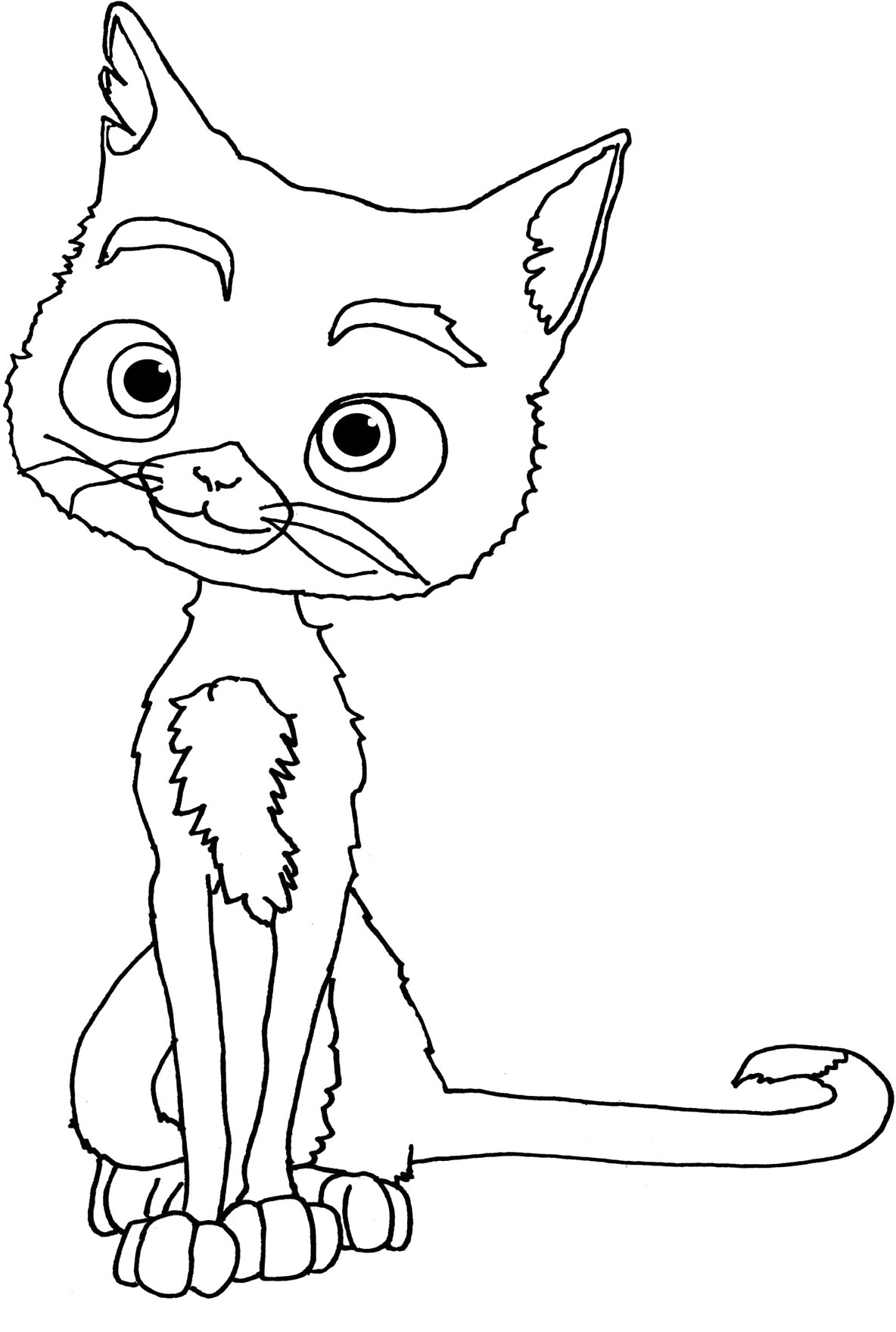1184x1760 Beautiful Mittens Coloring Page