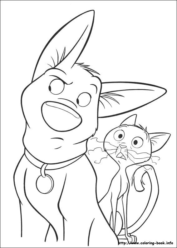 567x794 Two Face Coloring Page Beautiful Best Disney Bolt Coloring