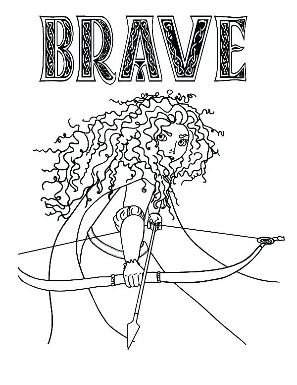 600x776 Brave Coloring Pages Great Brave Coloring Pages Print Ess