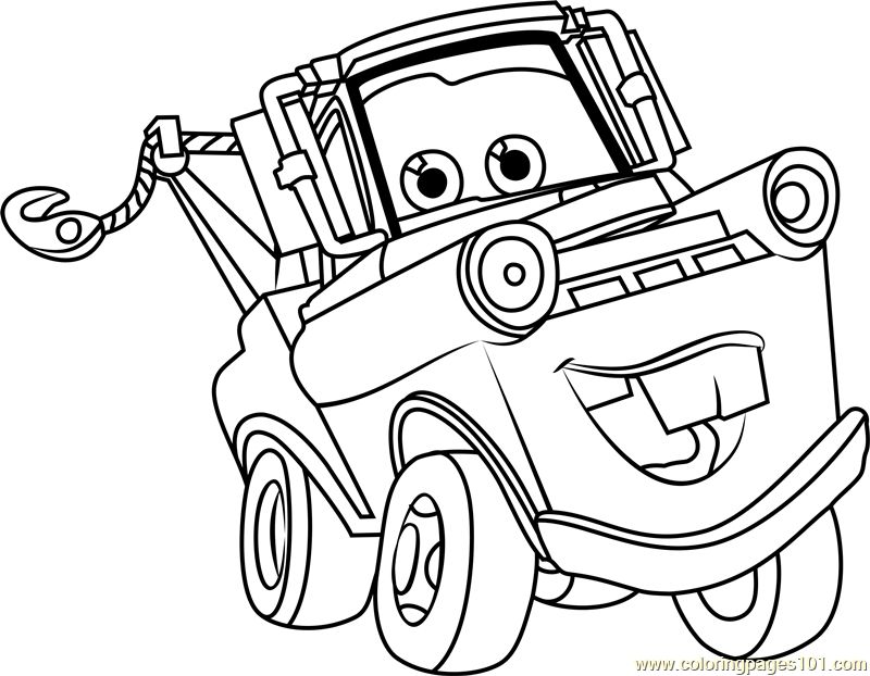 800x622 Print Coloring Pages Disney Coloring Pages To Print Cars Mater