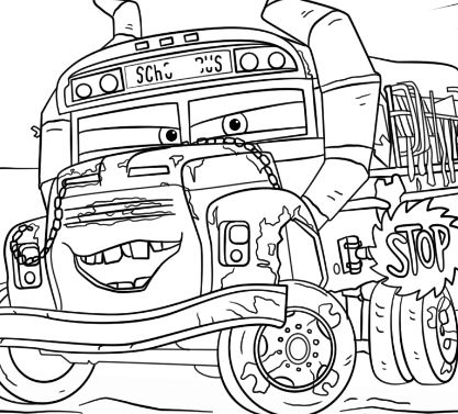 417x377 Cars Coloring Pages Mcqueen From Disney Cars Coloring Page Free