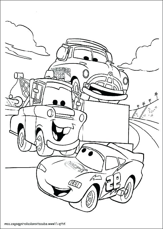 567x794 Free Disney Cars Coloring Pages Coloring Car Pages Lightning Free