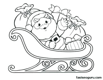 438x338 Santa Coloring Pages Free Coloring Pictures Free Printable
