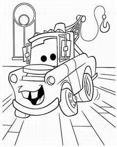 239x300 Disney Cars Christmas Coloring Pages