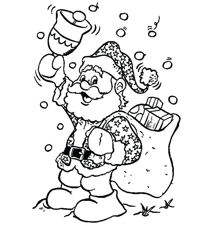 700x737 Free Christmas Coloring Pages For Kids