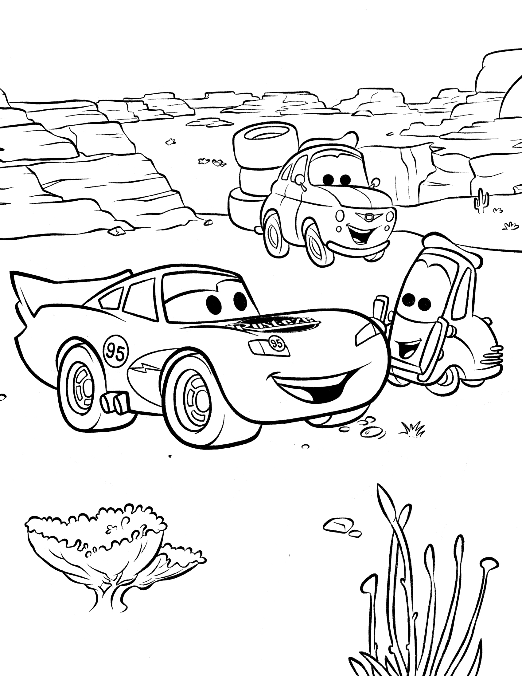 1700x2200 Best Of Cars Coloring Page Free Coloring Pages Download