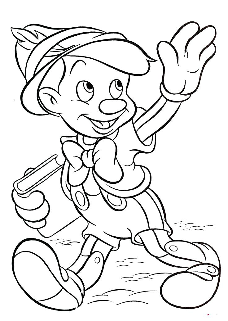 736x1034 Disney Character Coloring Pages Character Coloring Pages Cute Baby