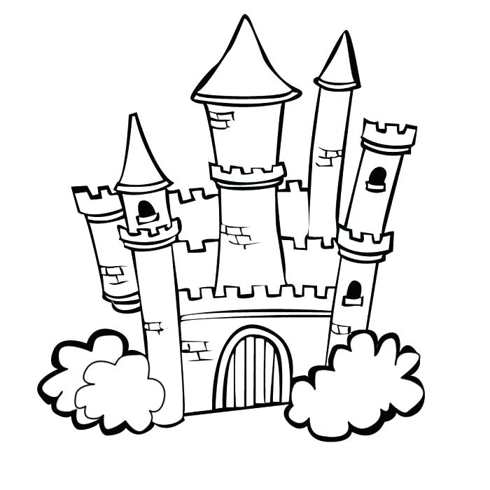 700x700 Disney Castle Coloring Page Castle Coloring Page Pages Picture