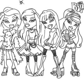 268x268 Coloring Pages Of Disney Channel Stars Archives