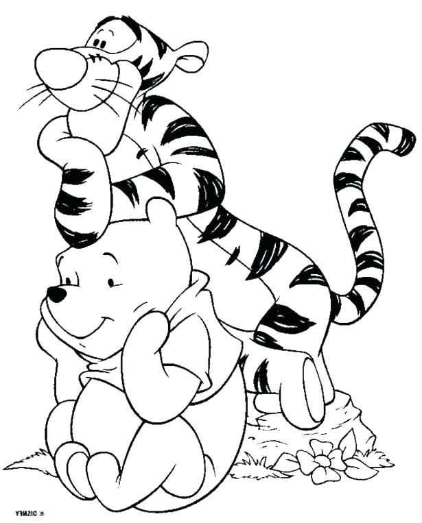 615x763 Disney Character Coloring Pages Cute Baby Characters Coloring