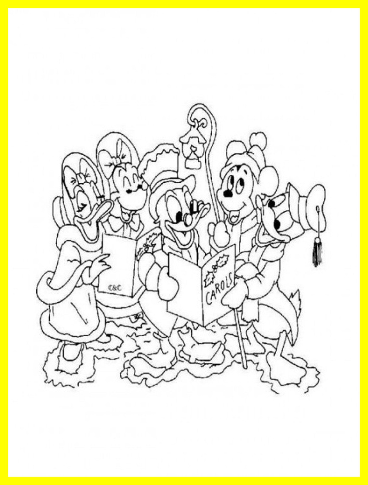 1283x1691 Best Disney Christmas Coloring Pages Coloringsuite Image For Kids