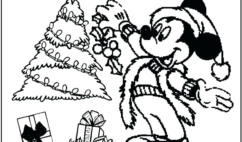 1024x600 Inspirational Disney Christmas Coloring Pages Free Printable