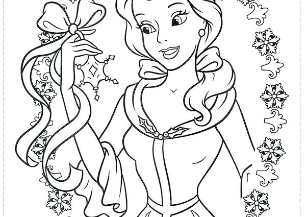 600x425 Christmas Coloring Pages Disney Coloring Page Free Printable