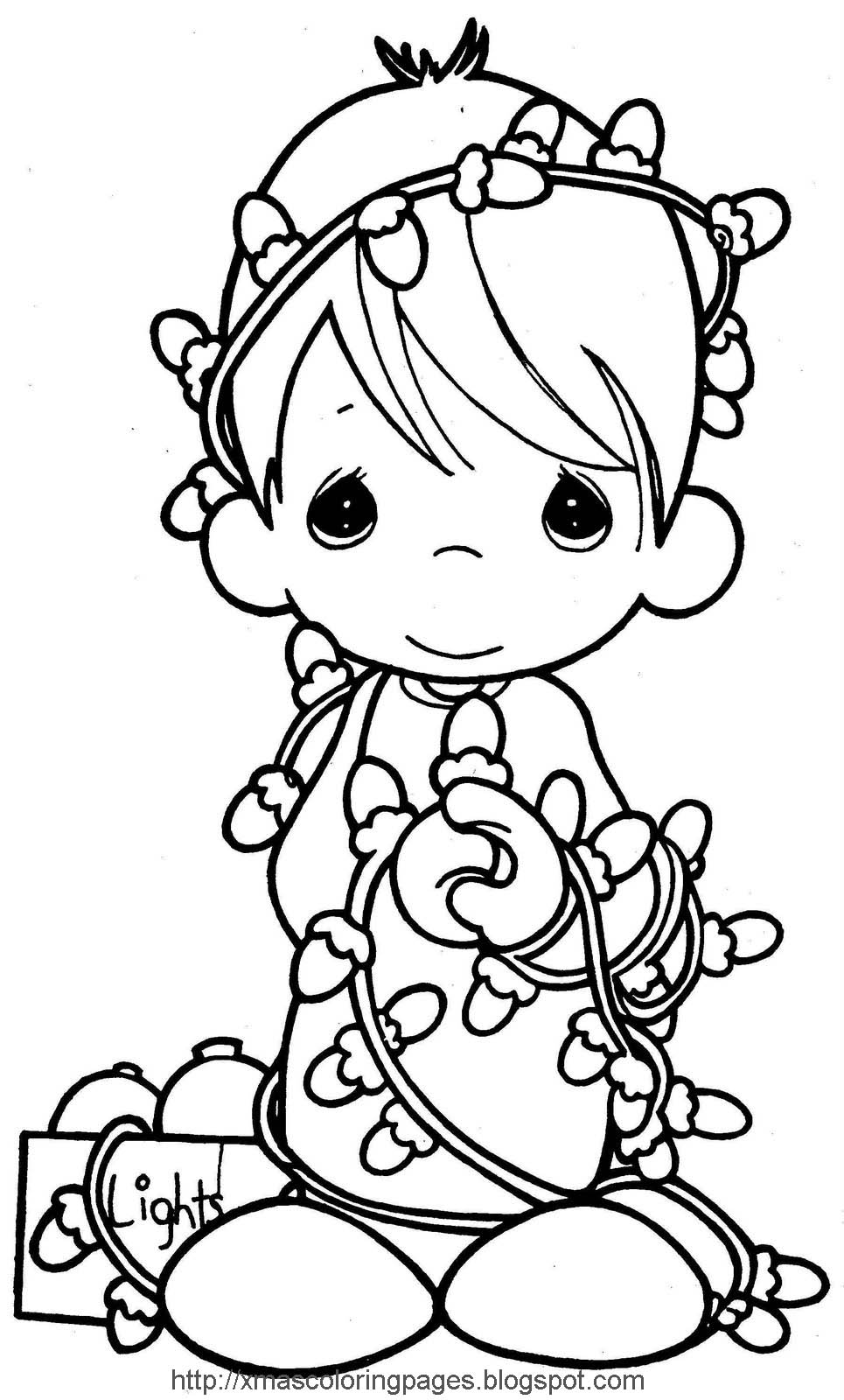 965x1600 Xmas Coloring Pages
