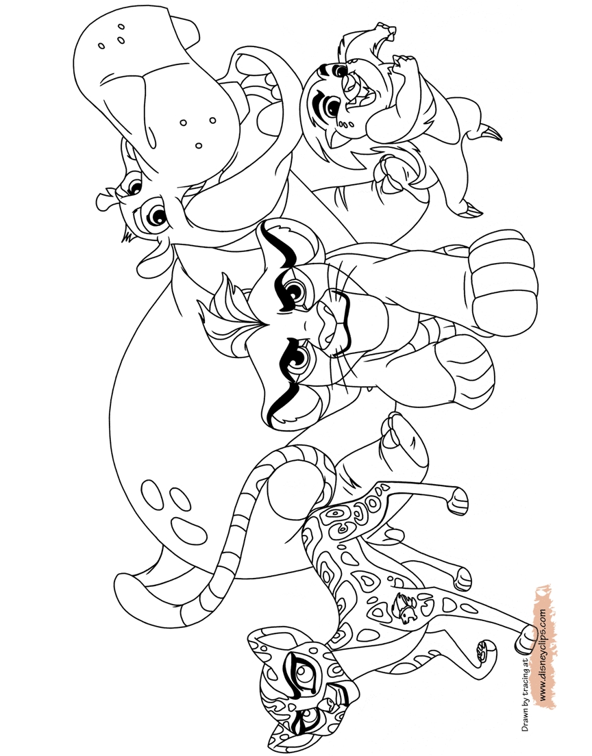 864x1104 Lion Guard Coloring Pages Collections Free Coloring Pages