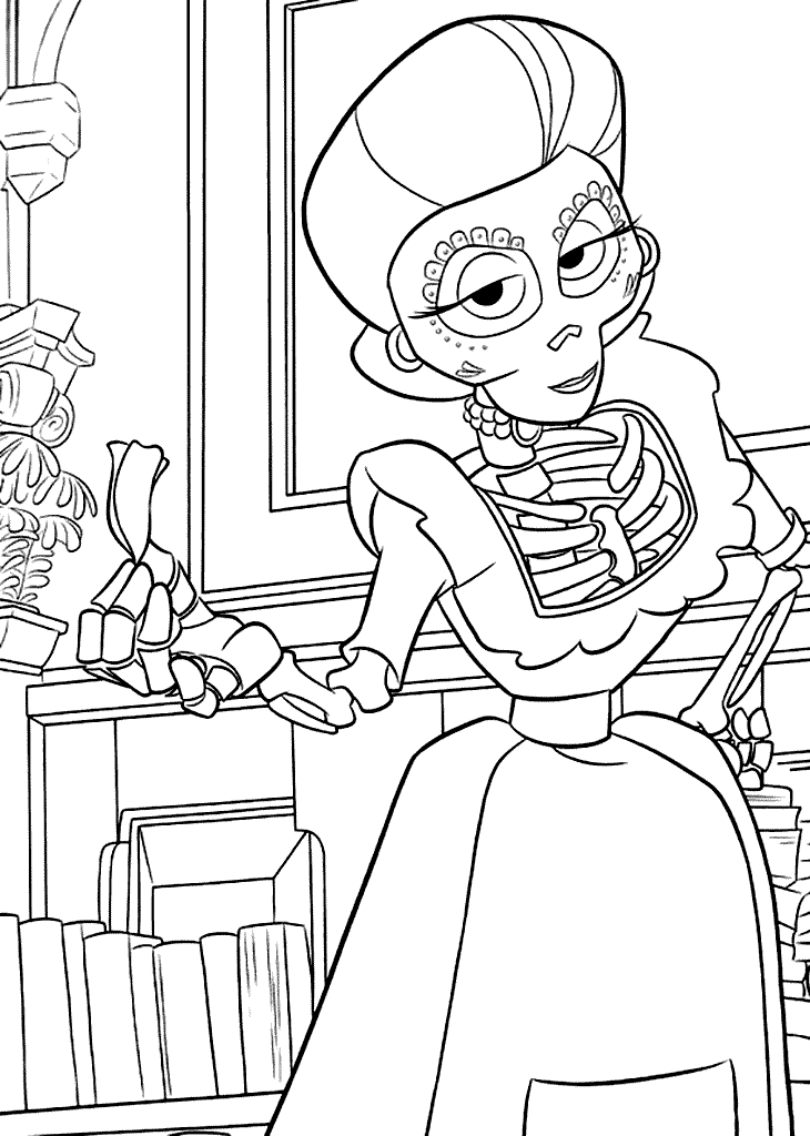 730x1024 Mamma Imelda Coloring Pages