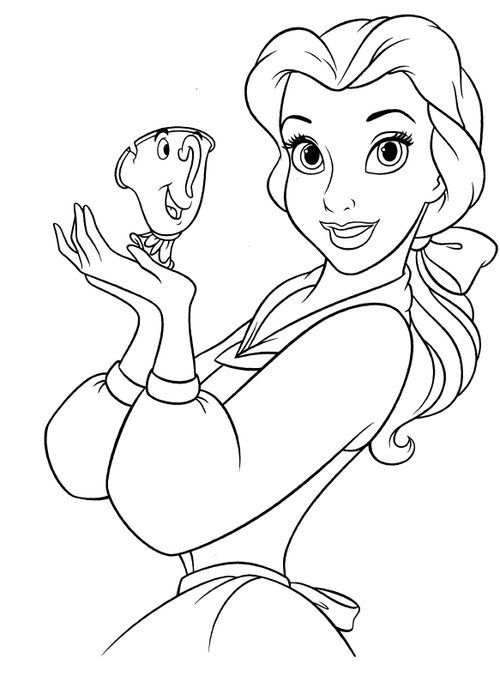 500x688 Disney Coloring Pages Is A Web That Contains A Collection