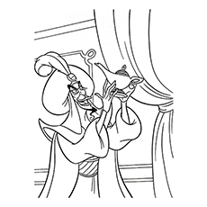 230x230 Aladdin Coloring Pages Free Printable Sheets For Kids